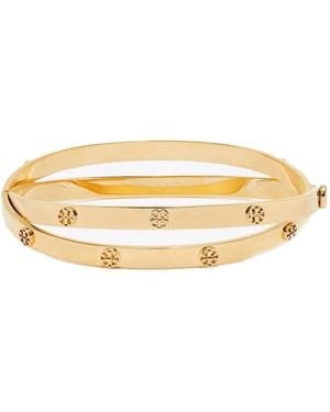 Tory Burch Bracciale "Icon Double" - Metallic