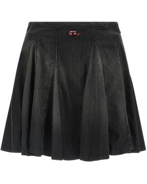 DIESEL 'De-Spiki-S' Skirt - Black