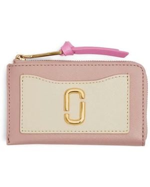 Marc Jacobs The Utility Snapshot Top Zip Multi Wallet - Pink