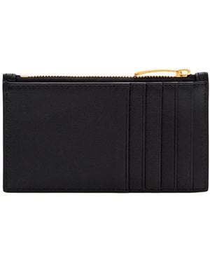 Bottega Veneta Zippered Cassette Card Holder - Black