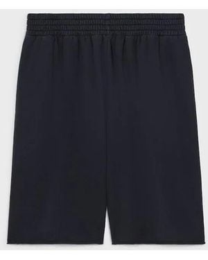 Celine Felpa Shorts - Blue