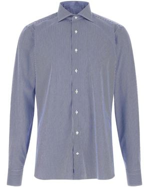 Borriello Marechiaro Collar Shirt - Blue