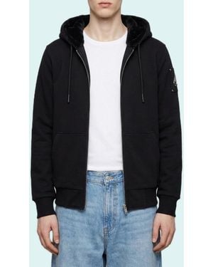 Moose Knuckles Classic Bunny Hoodie - Black
