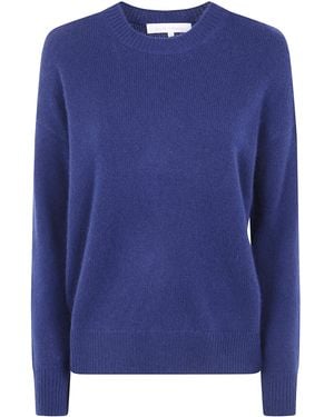 ABSOLUT CASHMERE "Yasmine" Round Neck Jumper - Blue