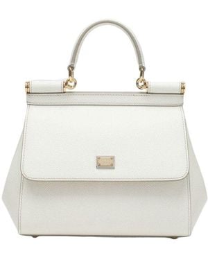 Dolce & Gabbana Dolce & Gabbana Sicily Shoulder Bag Hobo - White