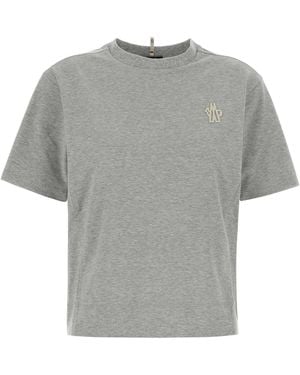 Moncler Ss T-Shirt 3 Pack - Gray