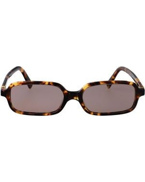 Miu Miu Acetate Sunglasses - Brown