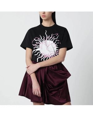 Vivienne Westwood Tshirt With Logo Print - Black