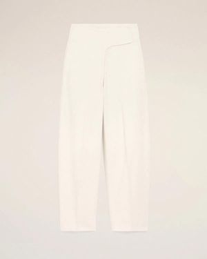 Ami Paris Balloon-Fit Jeans - Natural