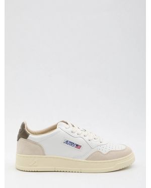 Autry Medalist Low - White