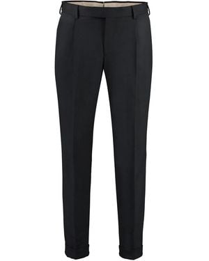 PT01 Virgin Wool Tailored Trousers - Blue