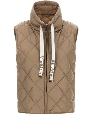 Max Mara 'Tregic' Vest - Natural