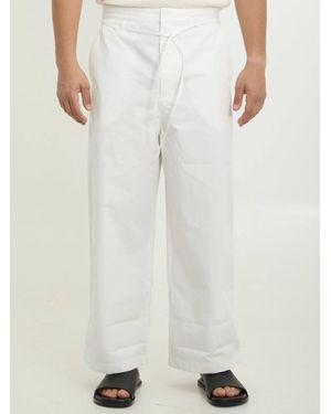 Jacquemus Marin Trousers - White