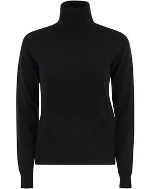 Max Mara Msteducata Turtleneck Jumper - Black
