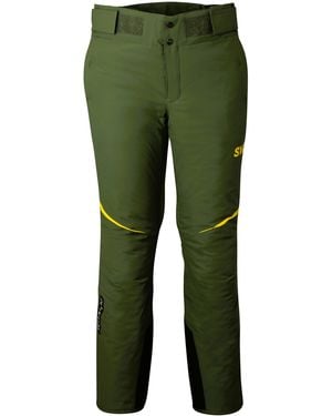 Phenix Sweden Khaki Polyester Ski Trousers - Green
