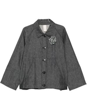 SOH Denim Cotton Jacket - Gray