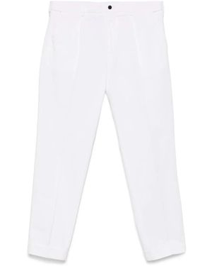 Cellar Door Cambridge Cotton Blend Chinos - White