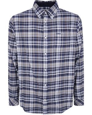 Barbour "Northfell" Tailored Fit Shirt - Blue