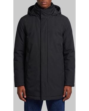Herno Knit-Collar Jacket - Gray