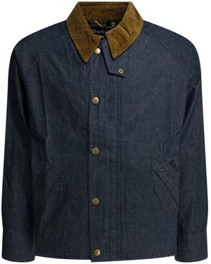 Barbour Cotton Jacket - Blue