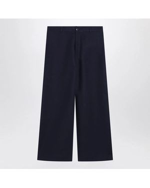 Acne Studios Satin Pants - Blue