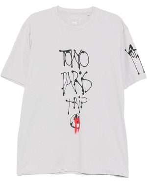 Y-3 Round Neck T-Shirt - White