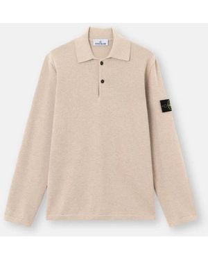 Stone Island 5100024 Polo Shirt - Natural
