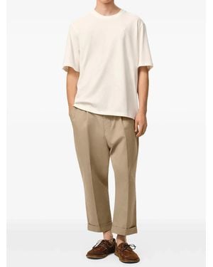 Ami Paris Carrot Pants - Natural