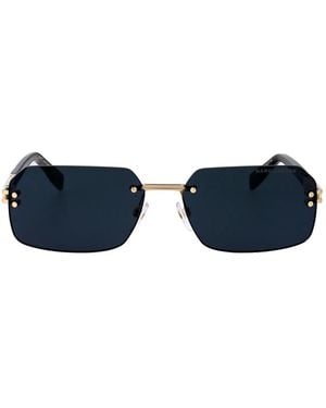 Marc Jacobs Havana Metal Sunglasses - Blue