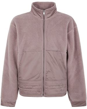 adidas Originals "P Ess Fleece" Jacket - Purple