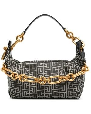 Balmain Hobo Bag Sm - Metallic