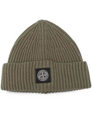 Stone Island N100002 Beanie - Green