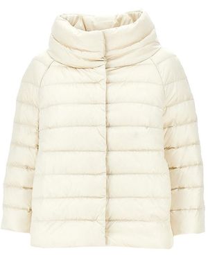 Herno Eclipse Special Edition Sofia Down Jacket - Natural