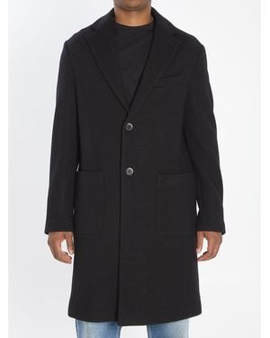 Barena Baron Lanoso Outerwear - Black