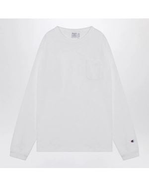 Champion Long-Sleeved T-Shirt - White