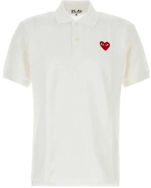 COMME DES GARÇONS PLAY Comme Des Garcons Play Emblem - White