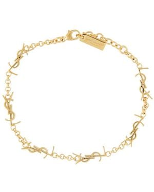 Saint Laurent Bracciale "Cassandre" - Metallic