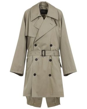 Balenciaga Distressed Mohair-Blend Cardigan - Natural