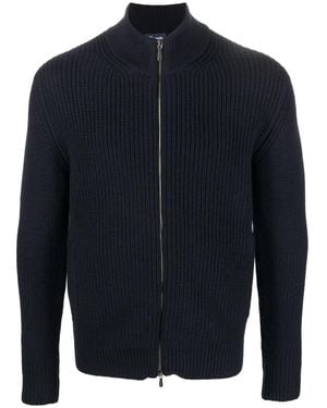 Drumohr Half Zip Pullover - Blue