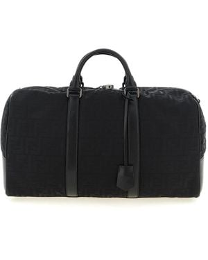 Fendi Medium Ff Duffel Bag - Black