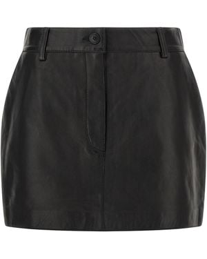 P.A.R.O.S.H. P.A.R.O..H. 'Maciock26' Skirt - Black