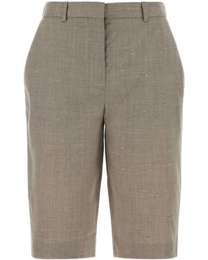 Loulou de Saison Ray Tailored Bermuda Shorts - Grey
