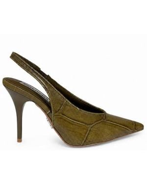 Steve Madden Leather Shoes - Green