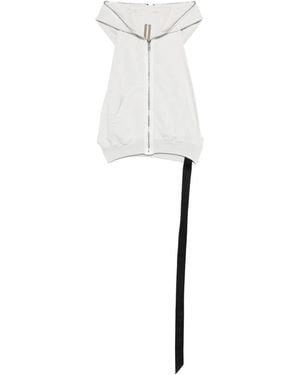 Rick Owens Cyclops Gimp Hoodie - White