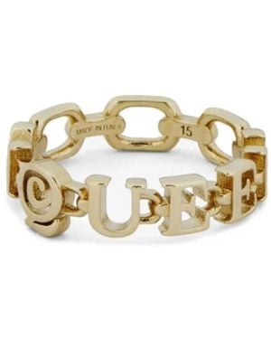 McQueen Mcqueen Ring - Metallic