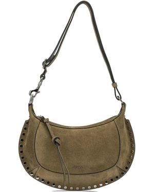 Isabel Marant "Oskan Moon" Small Shoulder Bag - Metallic