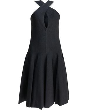 Alaïa Alaia Short Flared Dress - Blue