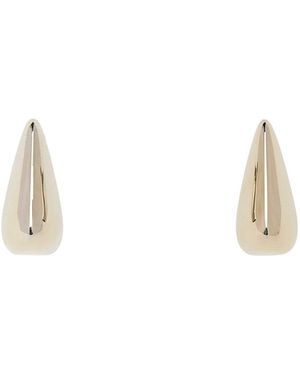 McQueen Thorn Earrings - White