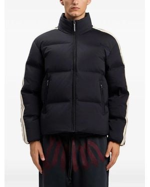 Palm Angels Classic Logo Track Down Jacket - Blue