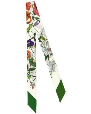 Gucci Flora' Scarf - Green